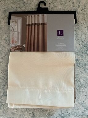 Lush Decor shimmer shower curtain